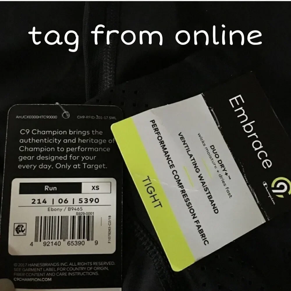 C9 by Champion Embrace compression legging sz XS - Picture 12 of 12